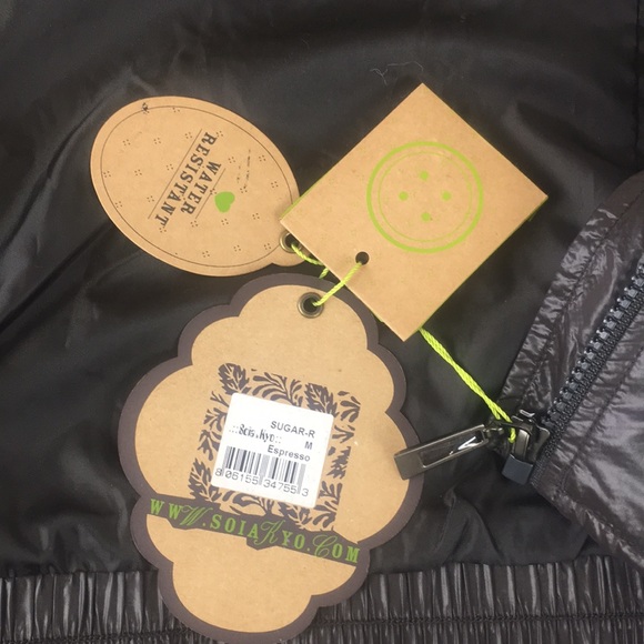 Soia & Kyo Nylon Rain Jacket - Picture 6 of 8